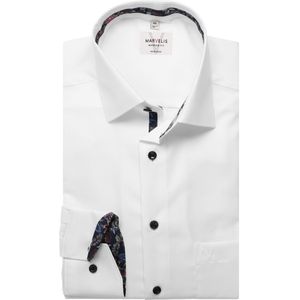 Marvelis Overhemd wit, Effen