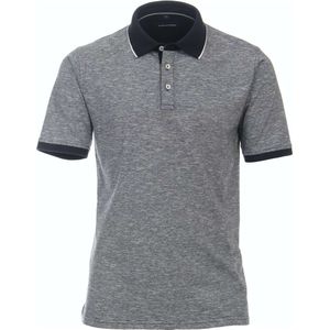 Casa Moda Casual Fit Polo shirt Korte mouw blauw