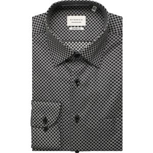 Eterna - Overhemd - Antraciet - Comfort fit - NON IRON - Lange Mouwen