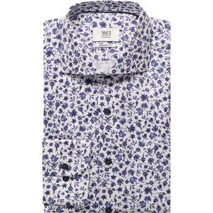 ETERNA 1863 Overhemd blauw, Bedrukt