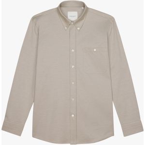 Profuomo Overhemd beige, Effen
