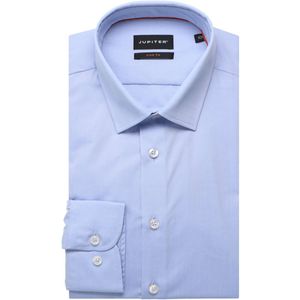Jupiter Overhemd lichtblauw, Effen