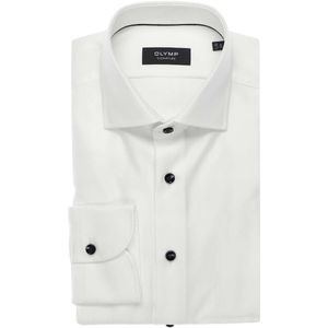 OLYMP SIGNATURE Tailored Fit Overhemd wit, Effen