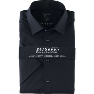 OLYMP No. Six Super Slim Jersey shirt , Effen