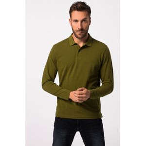 JP1880 - Shirt - Olijfgroen - Lange Mouw - Polokraag
