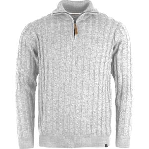 Schipper - Offwhite - Trui - Zonder Capuchon - Lange Mouwen - Ribboord