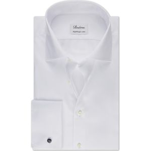 Stenströms Overhemd wit, Effen