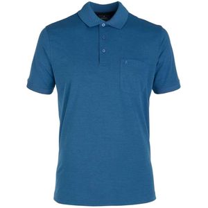 RAGMAN Softknit Polo shirt Korte mouw blauw