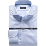 OLYMP - SIGNATURE - Overhemd - Lichtblauw - Tailored Fit - Kent-kraag