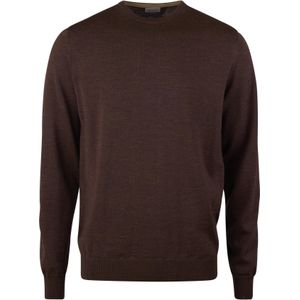 Stenströms Trui donkerbruin, Effen