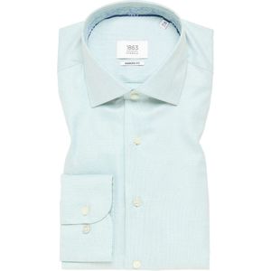 ETERNA 1863 Overhemd lichtgroen, Gestructureerd