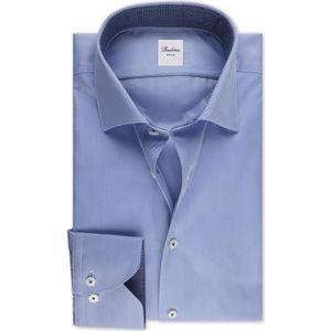 Stenströms - Overhemd - Lichtblauw - Lange Mouw - 100% Dubbelzijdig Katoen