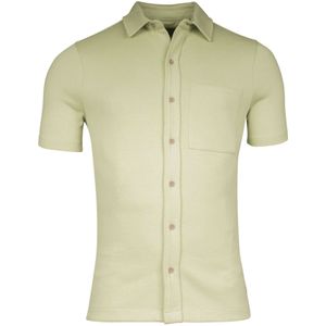 Giordano Puglia Jersey shirt groen, Effen