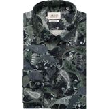 ETERNA Overhemd groen, Bedrukt