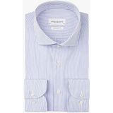 Profuomo Overhemd blauw, Gestreept
