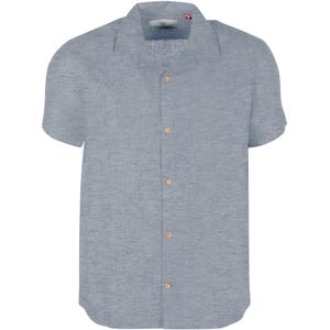 Kronstadt Overhemd Korte mouw grijs