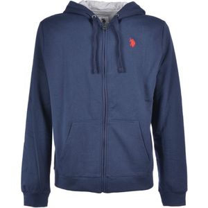 U.S. Polo Assn. Classic Fit Hooded Sweatshirt Marine, Effen