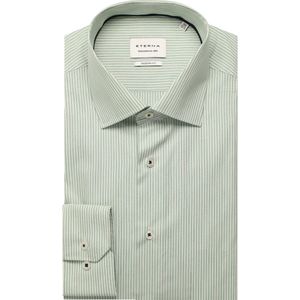 ETERNA Overhemd lichtgroen, Gestreept