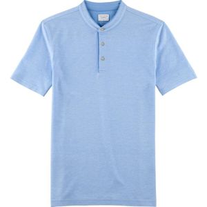 OLYMP Level Five Casual Body Fit Polo shirt Korte mouw lichtblauw