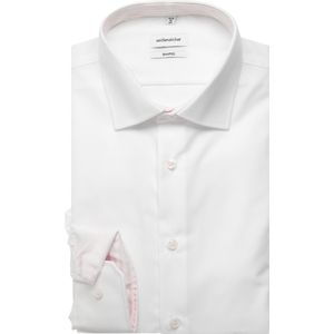 Seidensticker Overhemd wit, Effen