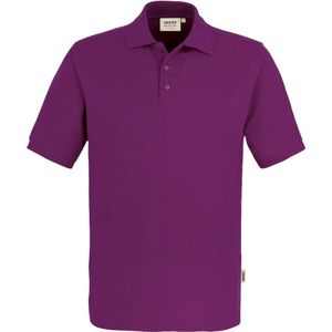 HAKRO 816 Comfort Fit Polo shirt Korte mouw aubergine