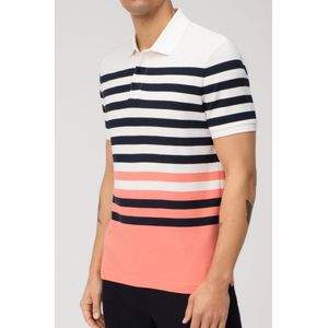 OLYMP Casual Regular Fit Polo shirt Korte mouw wit