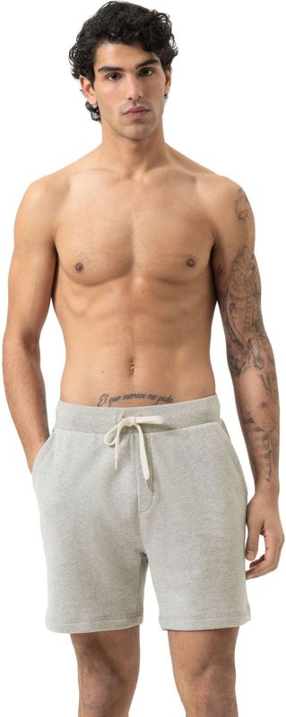 Mey - Cotton Leisure - Korte Broek - Grijs Gemêleerd