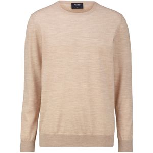 OLYMP SIGNATURE Soft Business Trui ronde hals natuurlijk, Effen