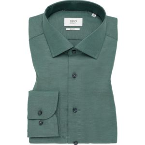 Eterna - Overhemd - Donkergroen - NON IRON - Lange Mouwen - Kentkraag