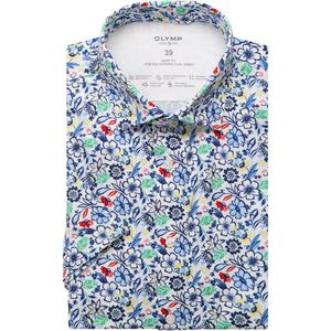 OLYMP Level Five 24/Seven Jersey shirt geel, Motief