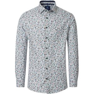 Redmond Overhemd grijs, Bedrukt