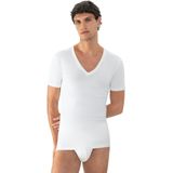 Mey - Onderhemd - Wit - Jersey - V-hals - Kwartmouw