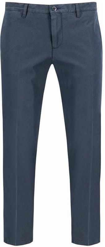 Alberto Rob Broek donkerblauw, Effen