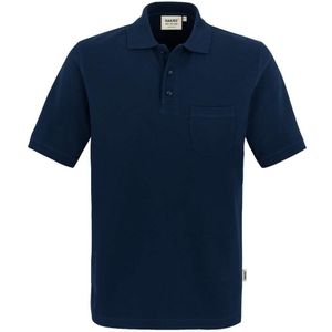 HAKRO 802 Comfort Fit Polo shirt Korte mouw nachtblauw