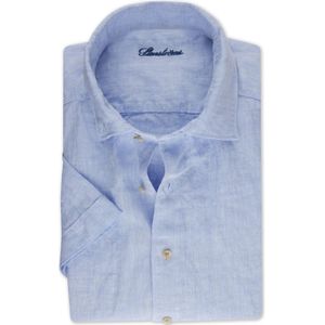 Stenströms Linnen Overhemd lichtblauw, Effen