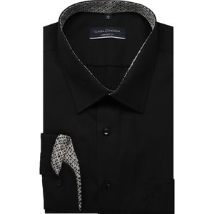 Casa Moda Overhemd Extra kort (ML5) zwart