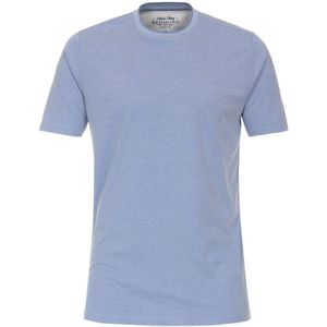 Redmond Regular Fit T-Shirt ronde hals lichtblauw, Effen
