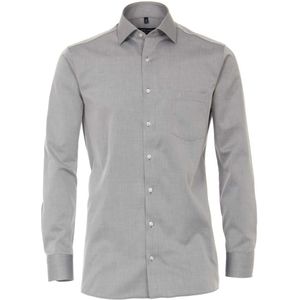 Casa Moda Comfort Fit Overhemd ML6 (vanaf 68 CM) zilver