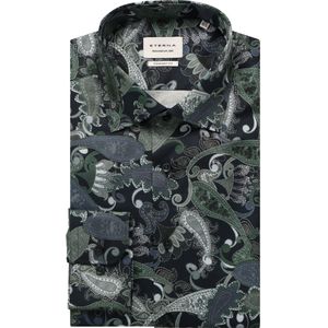 Eterna - Overhemd - Olive - Comfort fit - NON IRON (strijkvrij)