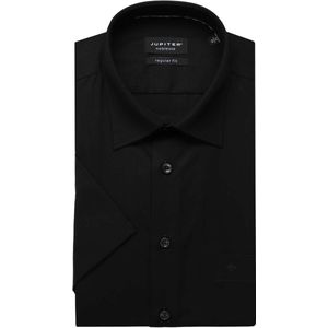 Jupiter Overhemd Korte mouw zwart