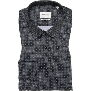 ETERNA Overhemd antraciet, Bedrukt