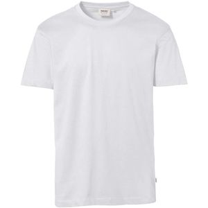 HAKRO 292 Comfort Fit T-Shirt ronde hals wit, Effen