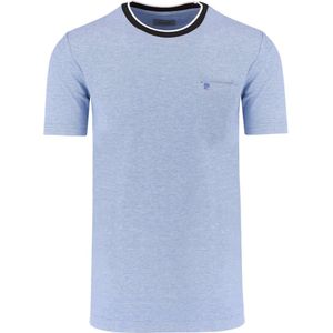 Pierre Cardin T-Shirt ronde hals lichtblauw, Effen