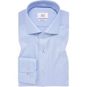 Overhemd - Lichtblauw - Katoen - Strijkvrij