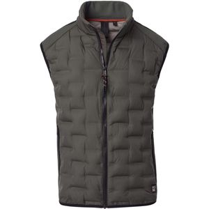 Casa Moda Outdoor vest groen, Effen