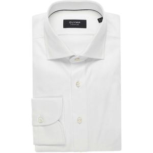 OLYMP SIGNATURE Tailored Fit Overhemd ML6 (vanaf 68 CM) wit