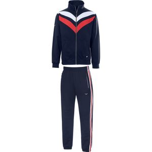 TRIGEMA trainingspak donkerblauw, Effen
