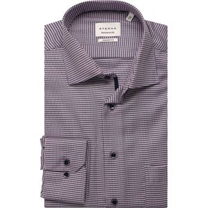 ETERNA Overhemd lila, Gestructureerd