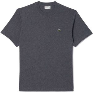 Lacoste Classic Fit T-Shirt ronde hals grijs, Melange