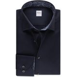 Stenströms - Overhemd - Donkerblauw - Lange Mouw - 100% Dubbelzijdig Katoen